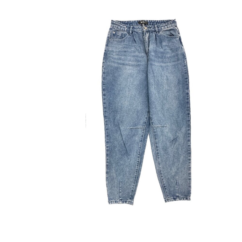 Missguided‎ Balloon Women's size 6L Medium Wash Blue Denim Jeans